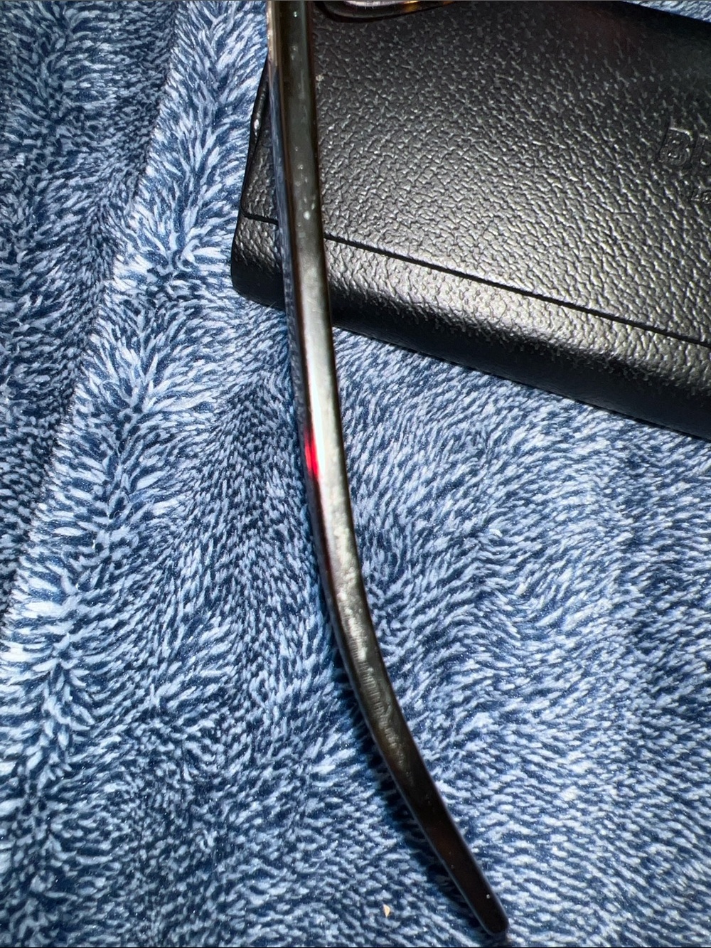 Burberry eyeglasses in a tortoise shell pattern B2108 - Picture 4 of 7